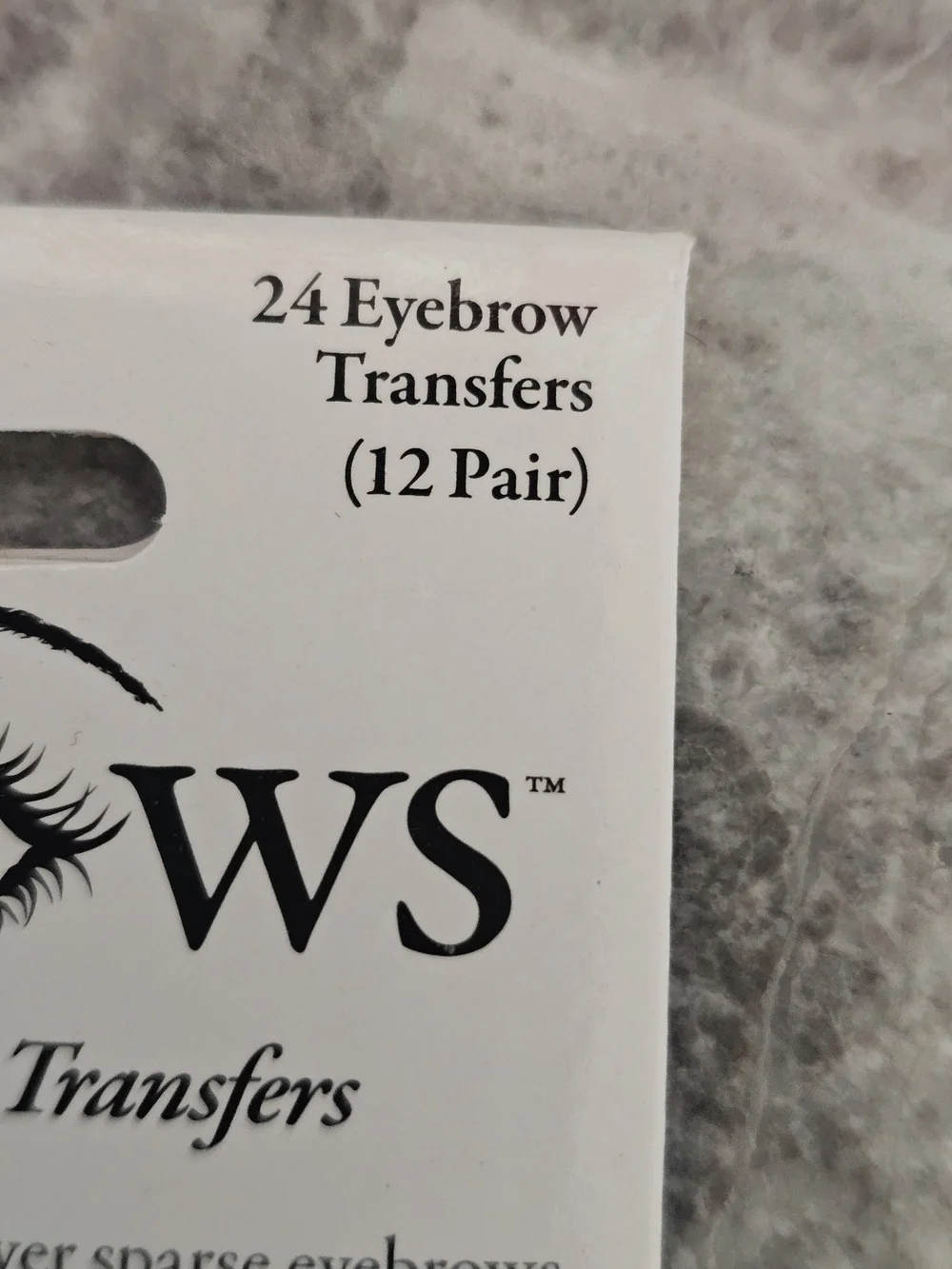 myBrows Long-Lasting Eyebrow Transfers — Dark Brown